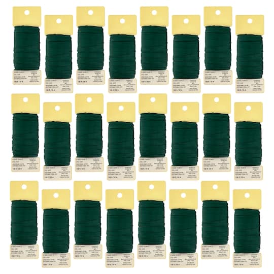 24 Pack: 22 Gauge Green Floral Wire by Ashland®